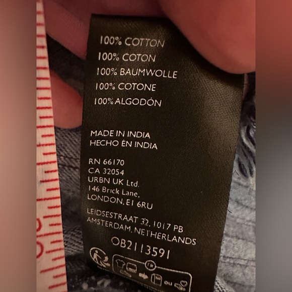 Women’s Free People Denim A line Skirt, size 8 - Picture 8 of 9